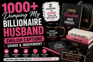 1000+ Dumping My Billionaire Husband English Captions (Savage & Independent)