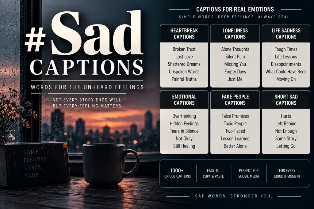 Sad Captions